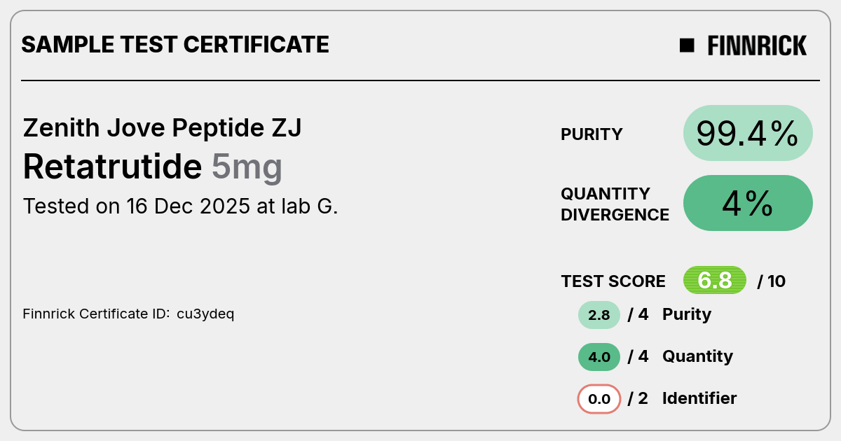 Certificate scan