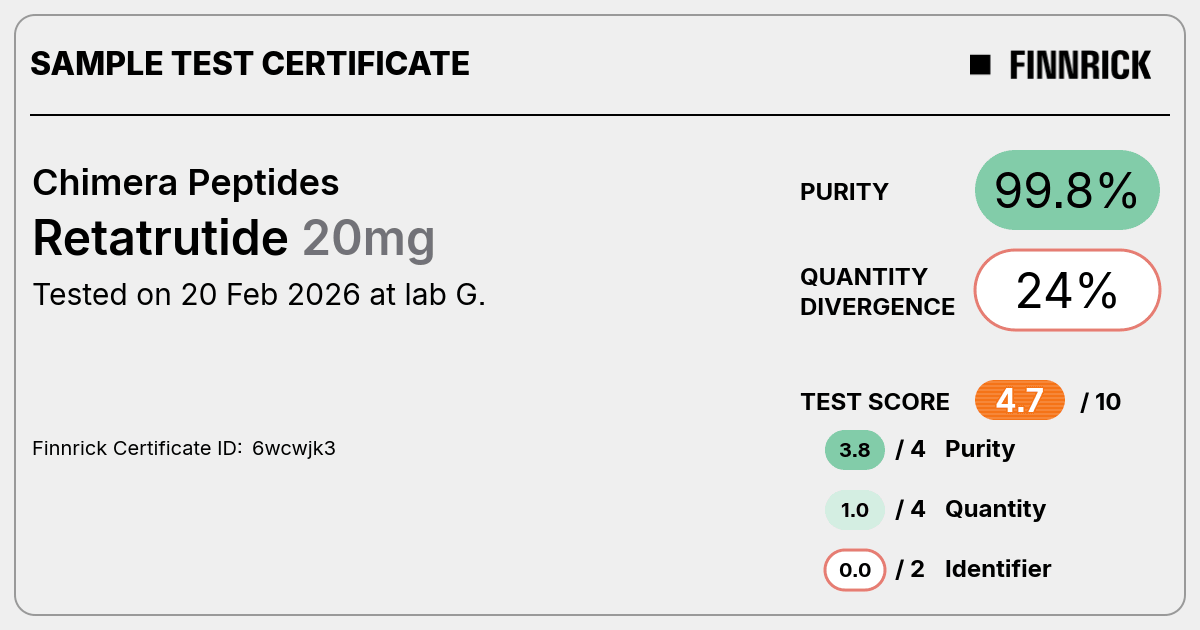 Certificate scan