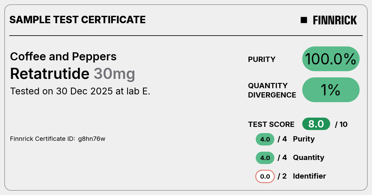 Certificate scan