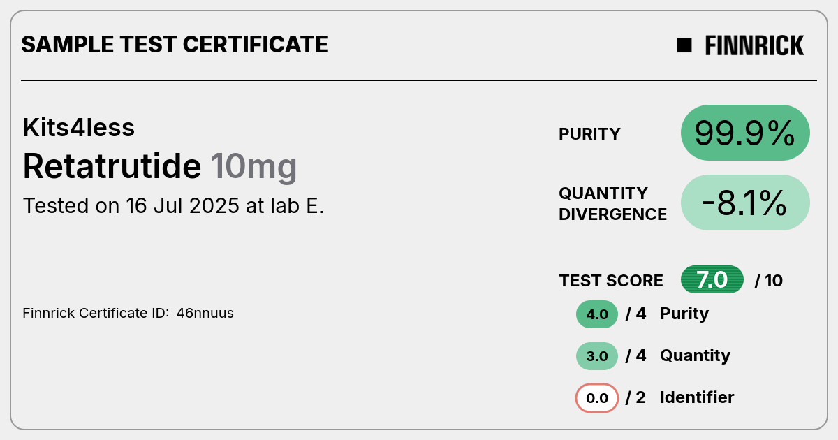 Certificate scan