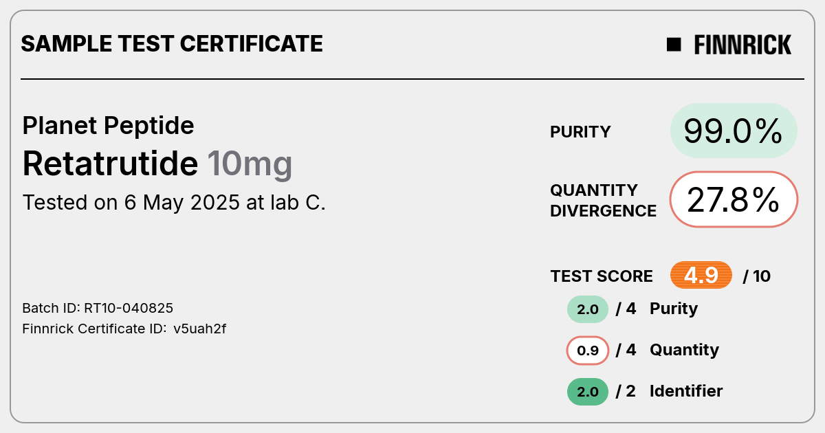 Certificate scan