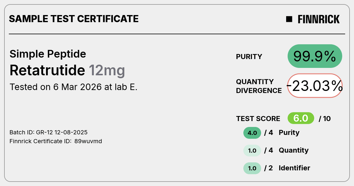 Certificate scan