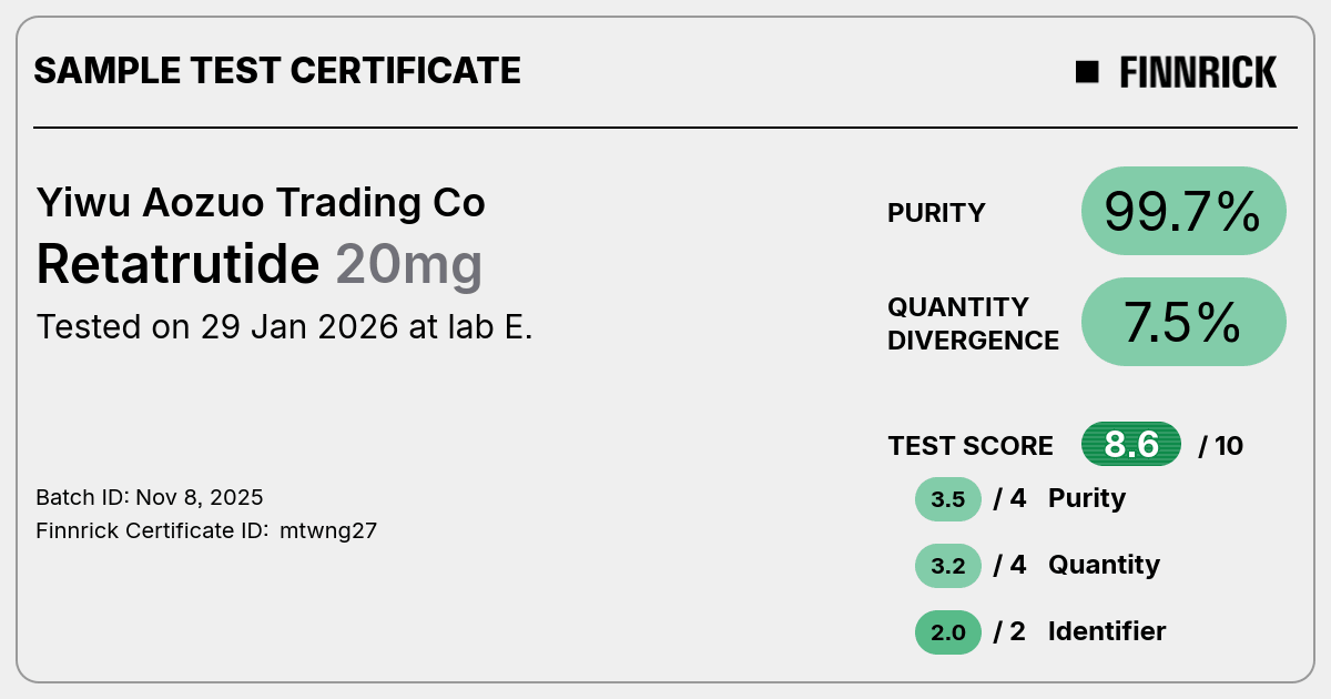 Certificate scan