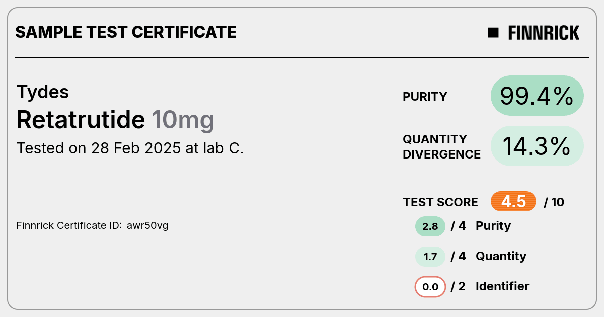 Certificate scan