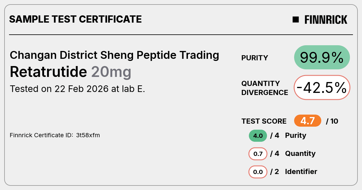 Certificate scan