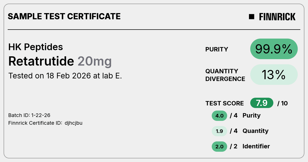 Certificate scan