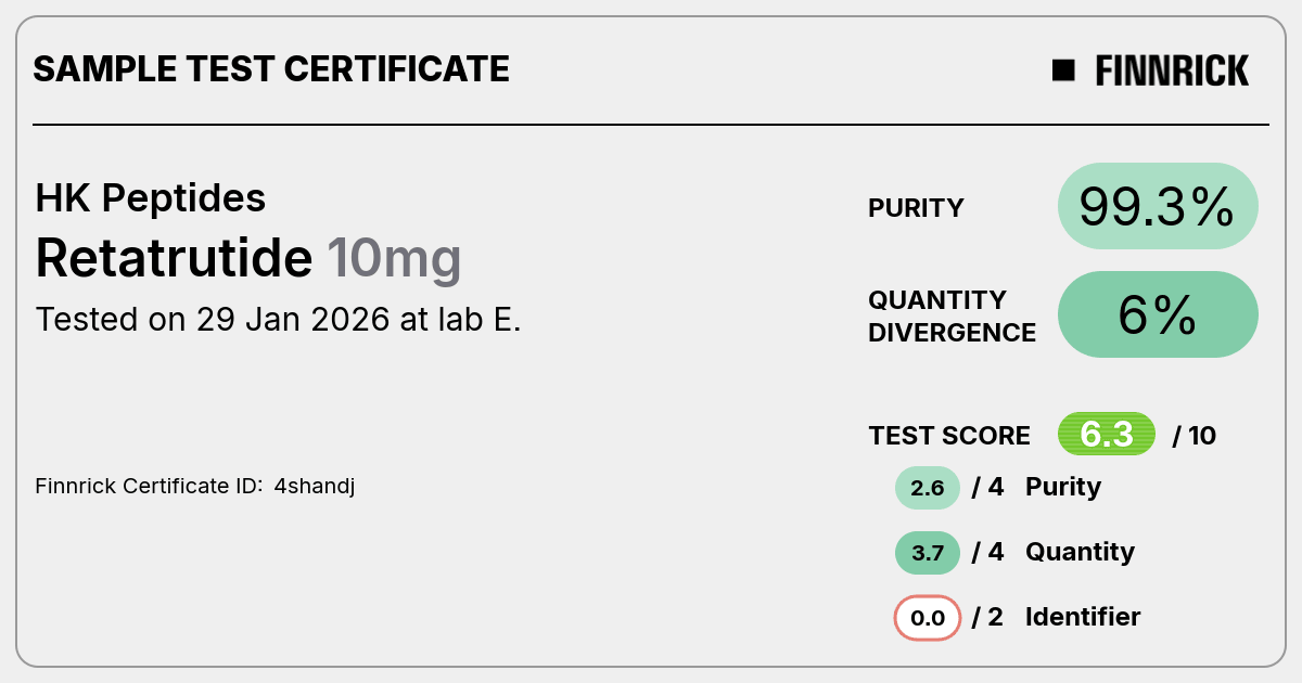 Certificate scan