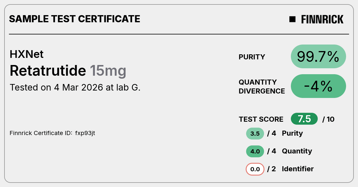 Certificate scan