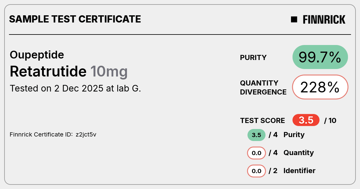 Certificate scan