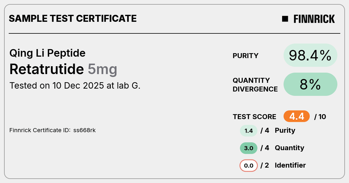 Certificate scan