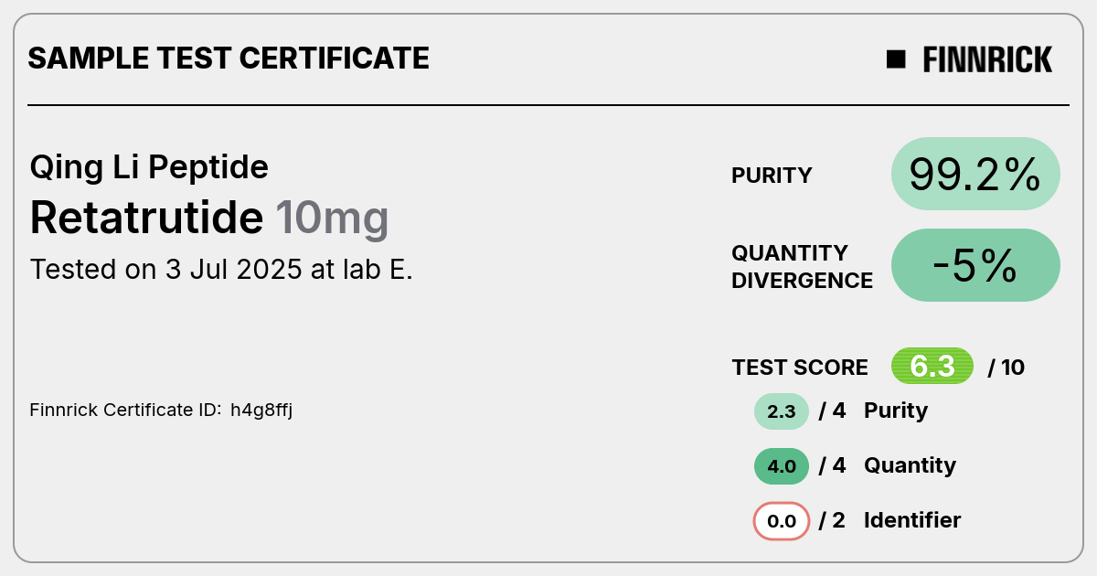 Certificate scan