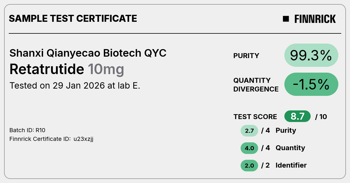 Certificate scan