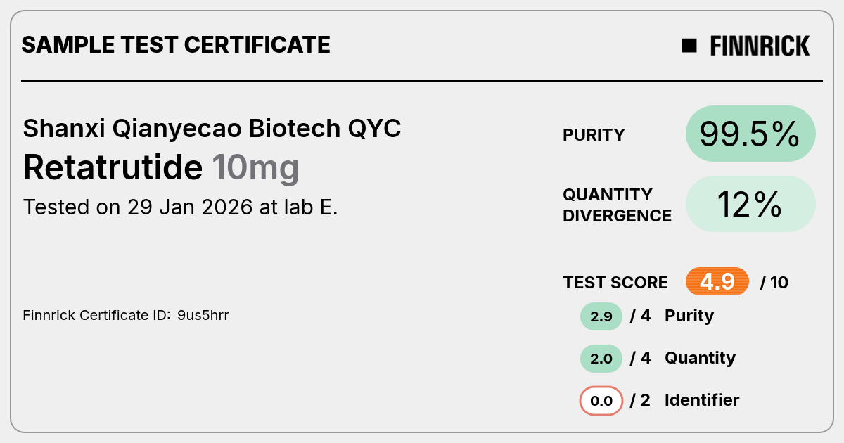 Certificate scan