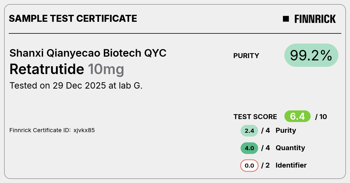 Certificate scan