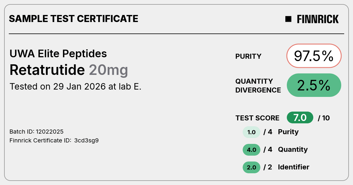 Certificate scan