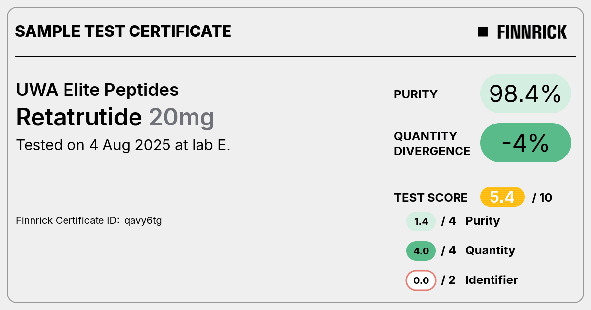Certificate scan
