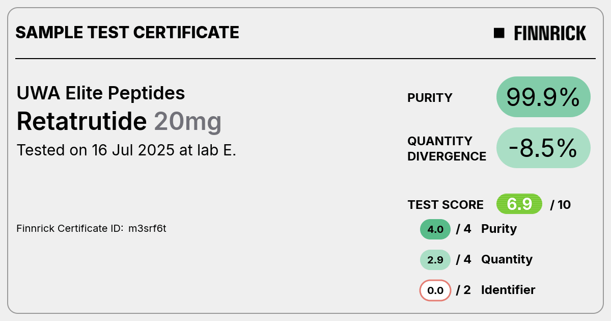 Certificate scan