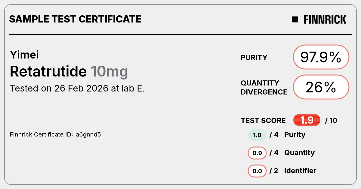 Certificate scan
