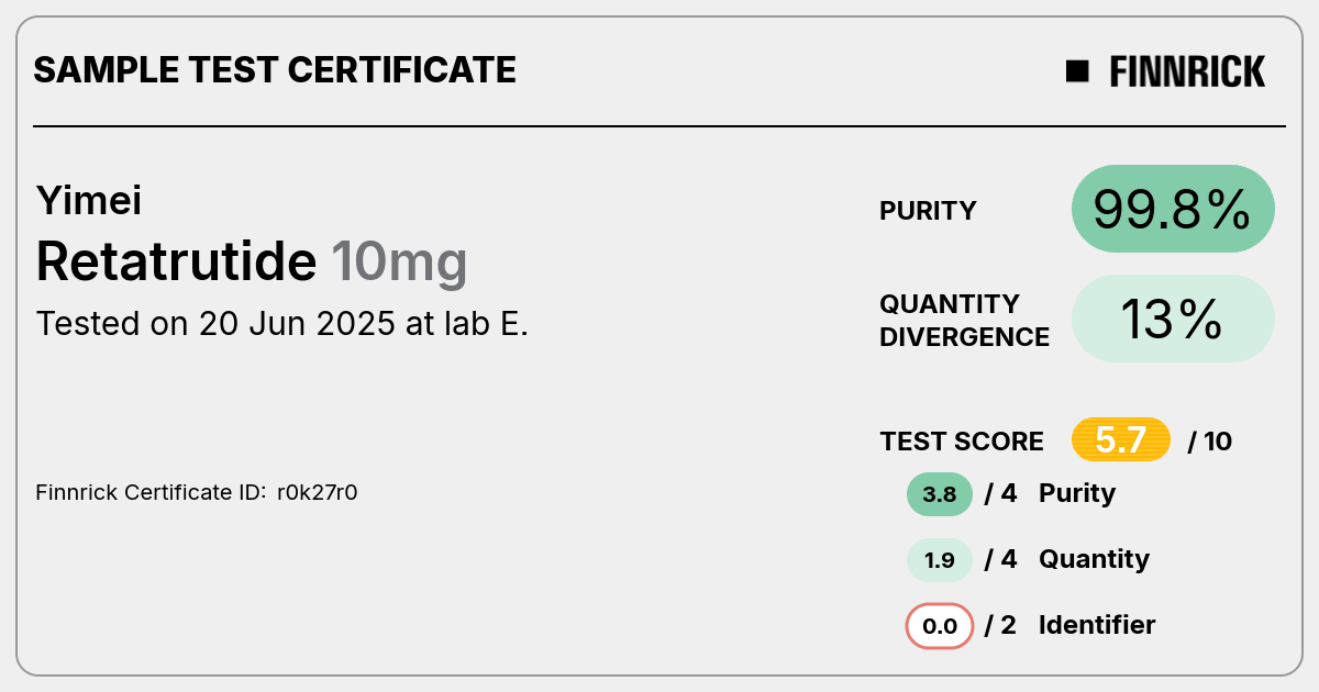 Certificate scan