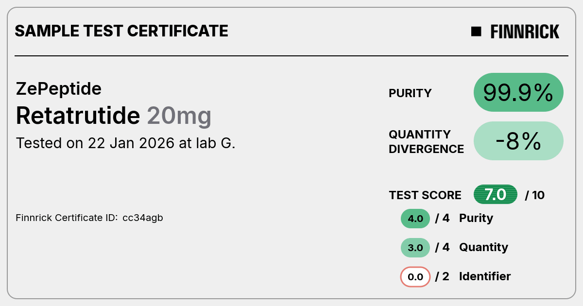 Certificate scan