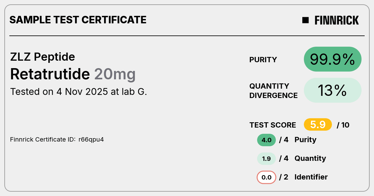Certificate scan