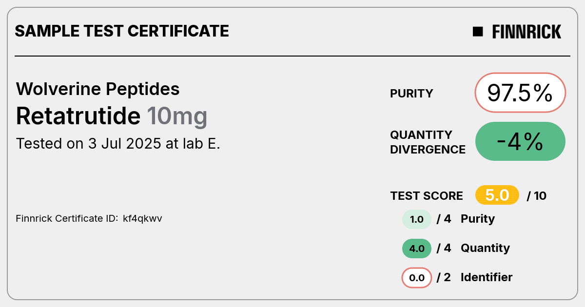 Certificate scan