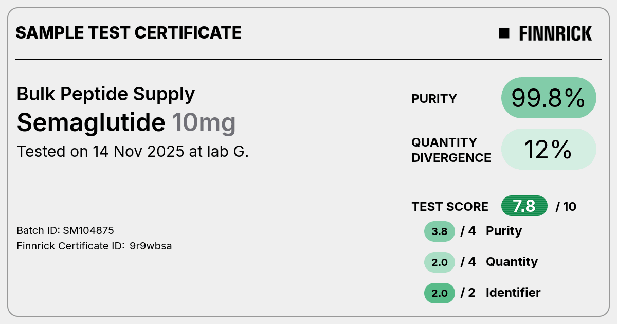 Certificate scan