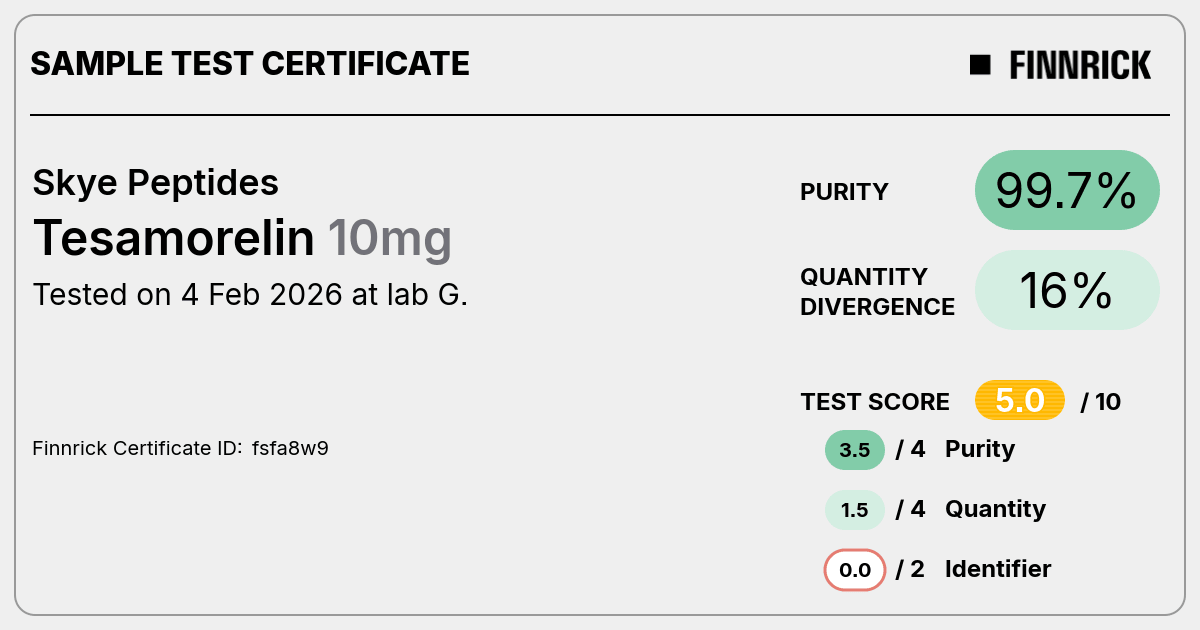 Certificate scan