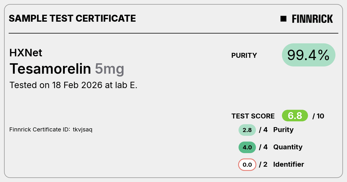 Certificate scan