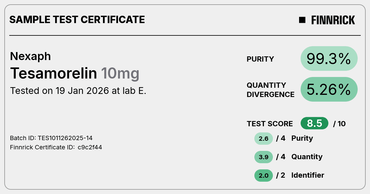 Certificate scan