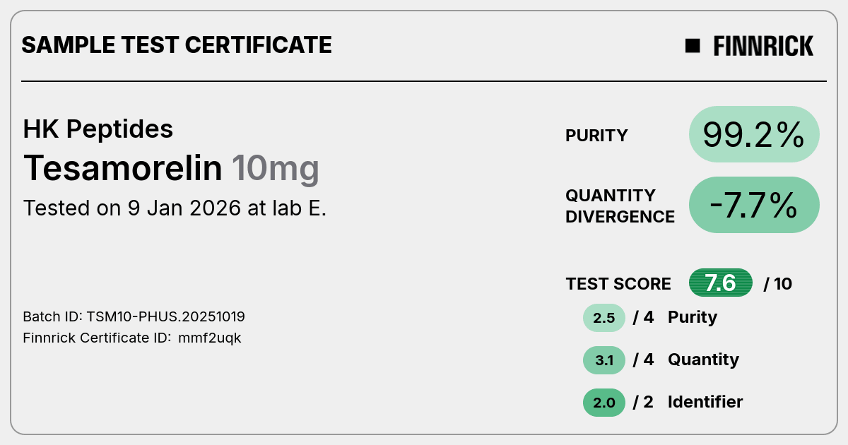 Certificate scan