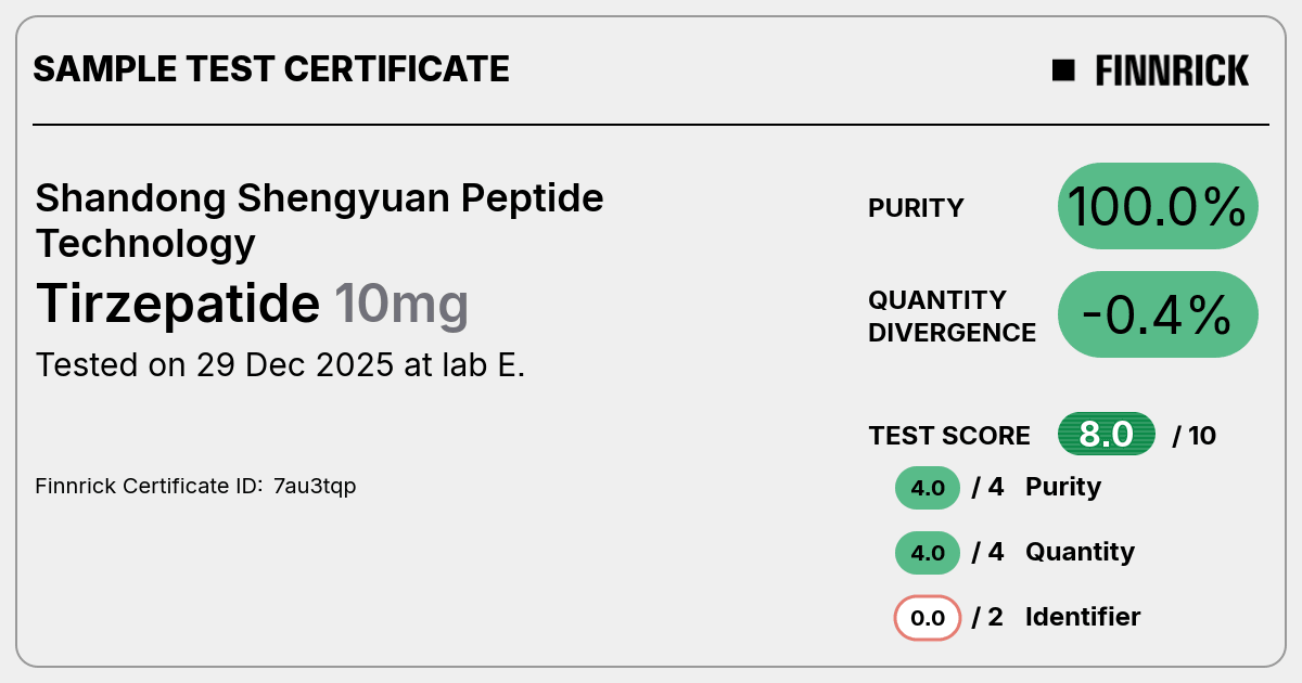 Certificate scan