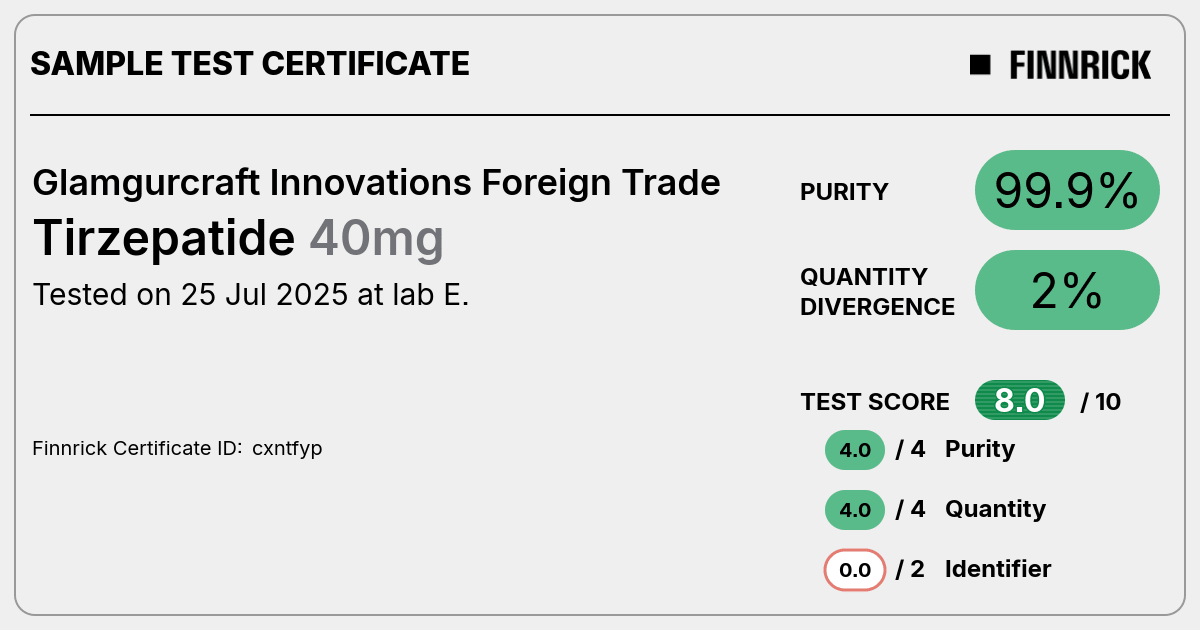 Certificate scan