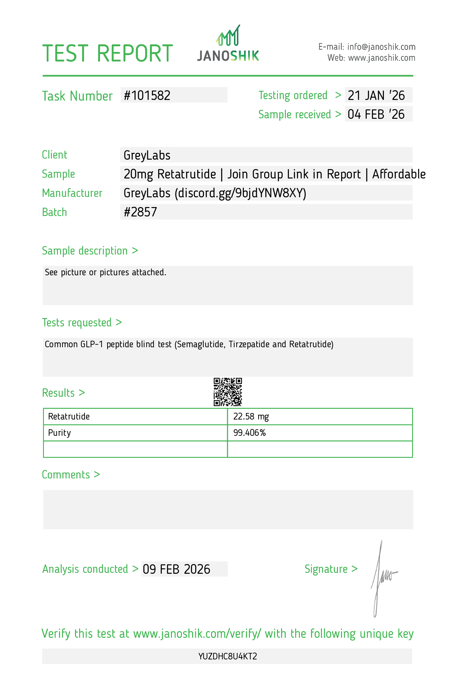 Certificate scan