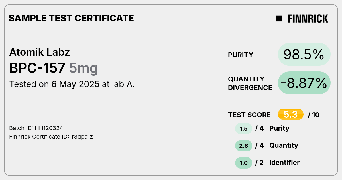 Certificate scan