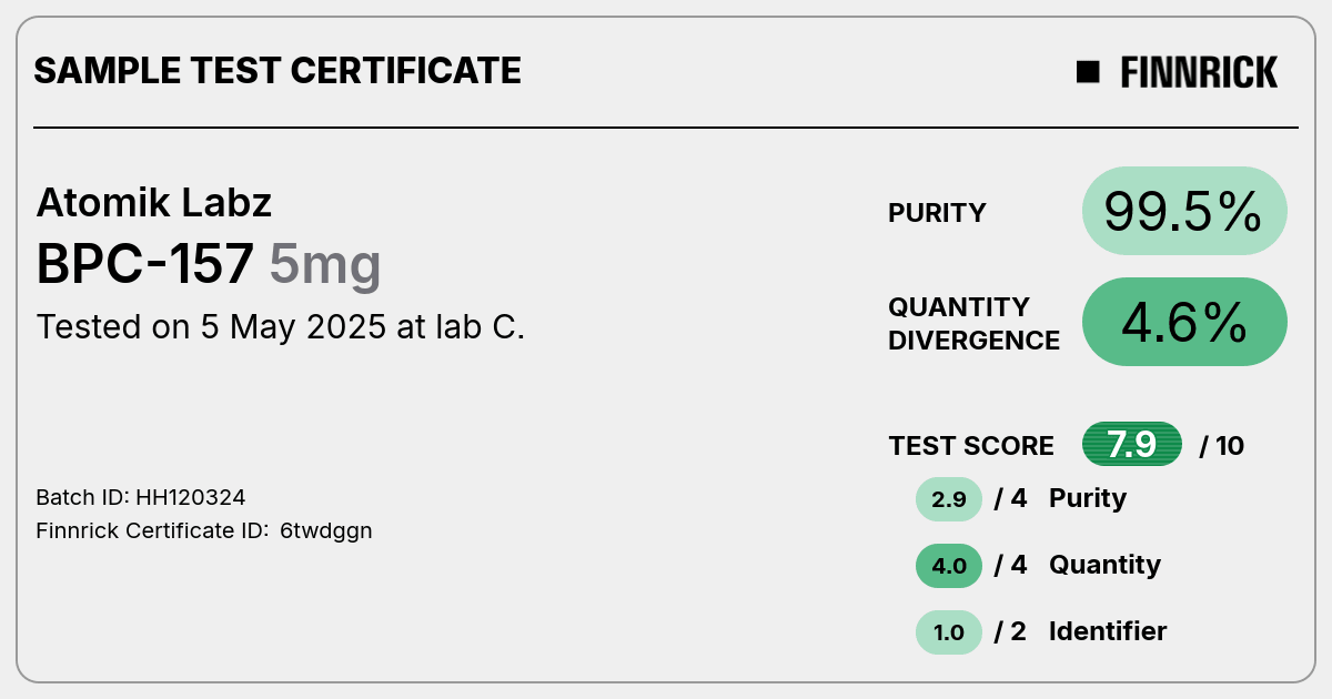 Certificate scan