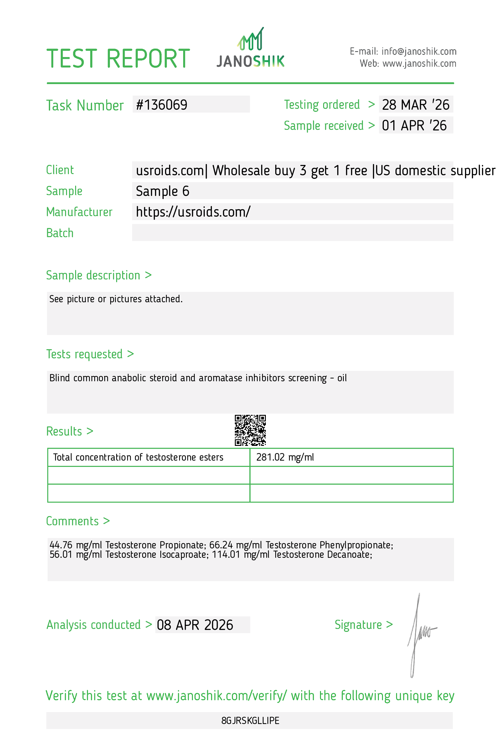 Certificate scan