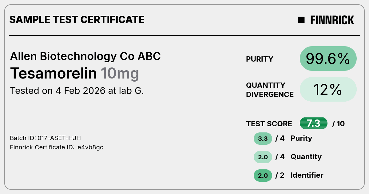 Certificate scan