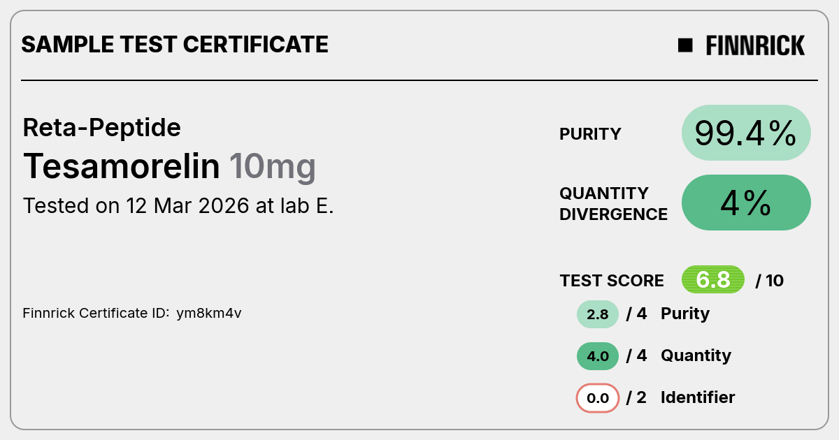 Certificate scan