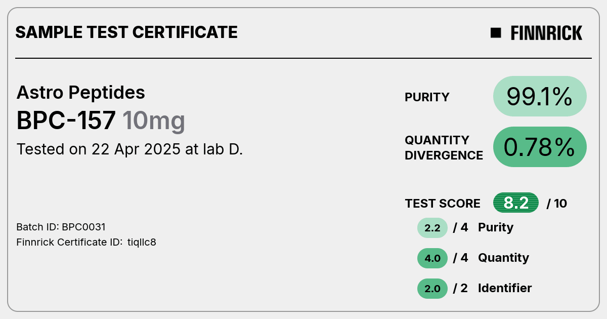Certificate scan