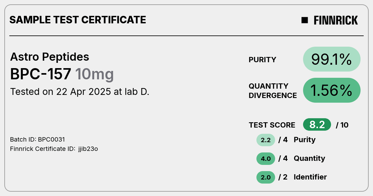 Certificate scan