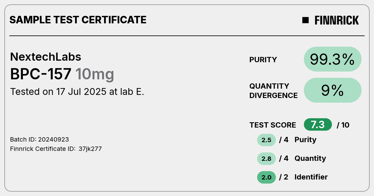 Certificate scan