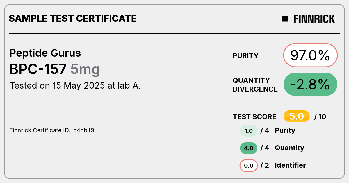 Certificate scan