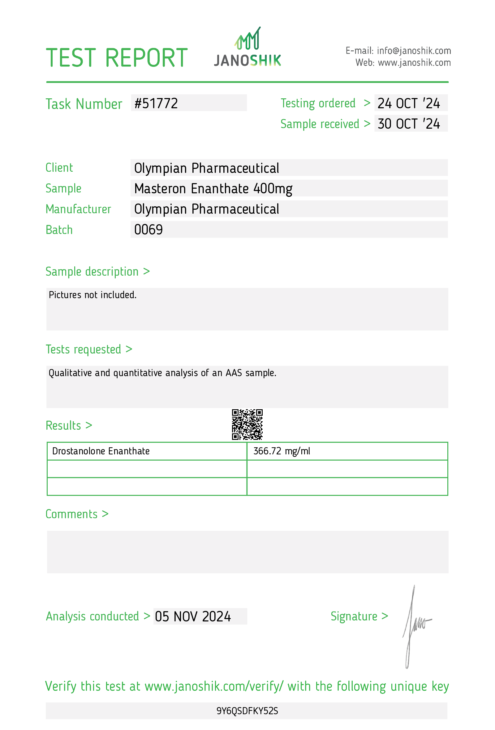 Certificate scan