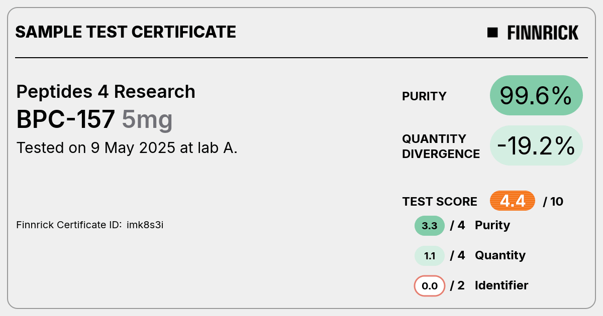 Certificate scan