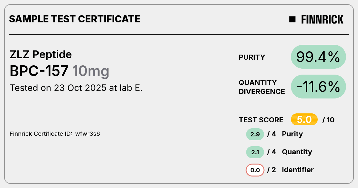 Certificate scan