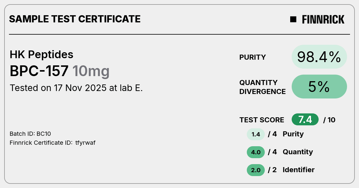 Certificate scan